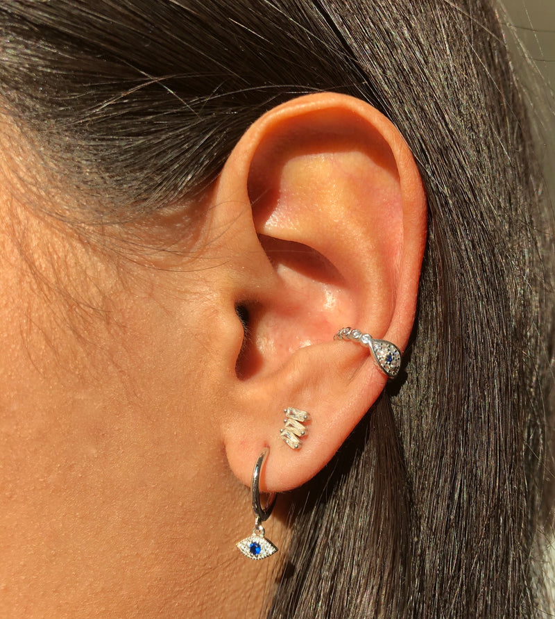 Evil Eye Earcuff